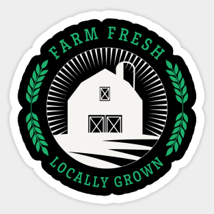 Farm Fresh Shirt Sticker